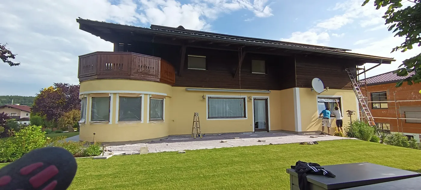 Freshly painted house facade (7) – A&G Premium Service, Salzburg